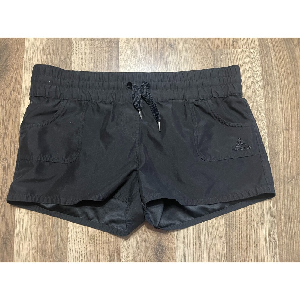 Firefly Shorts, Women's Size Small, Black, Waist Tie, Pockets